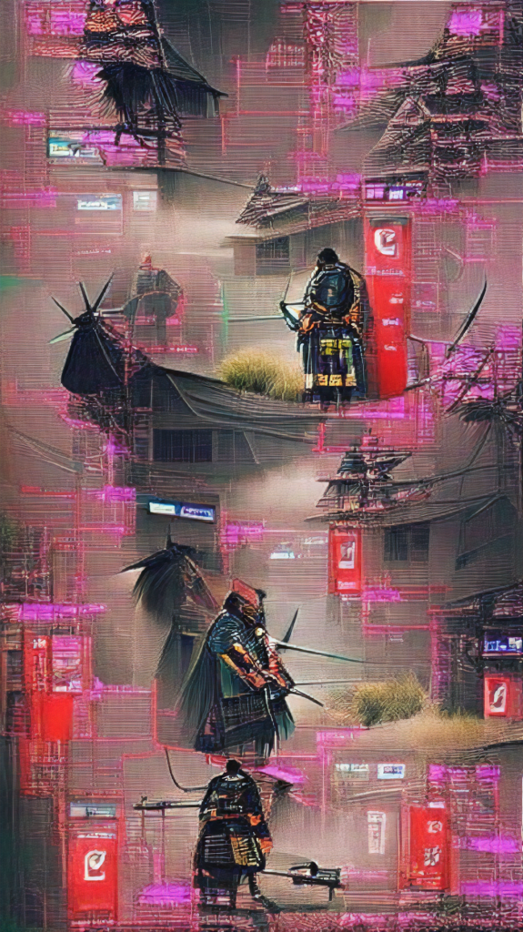 samurai cyberpunk ISR